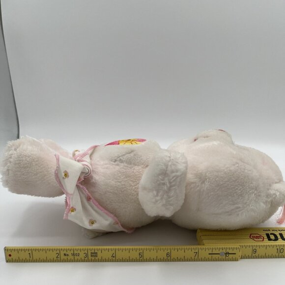 Vintage Care Bears Baby Hugs Plush 1983 Pink Bear w/ Diaper Heart Star - Picture 11 of 11